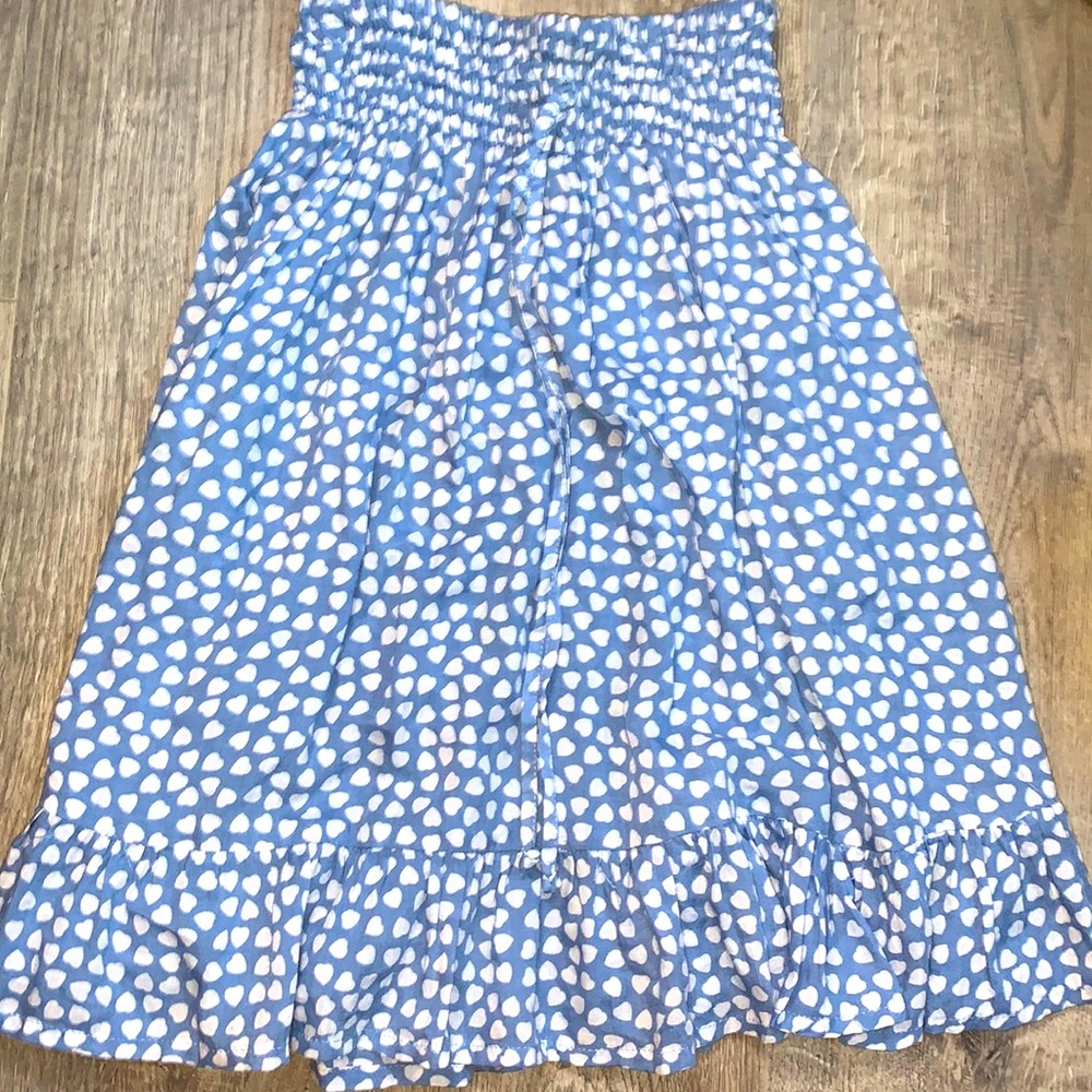 Blue and white skirt!